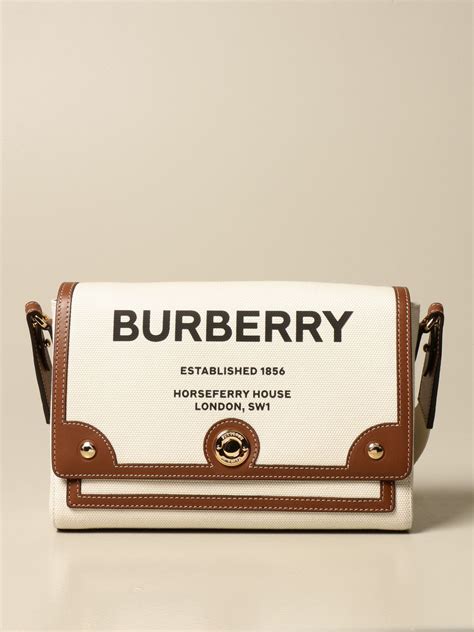 burberry crossbody bag canvas